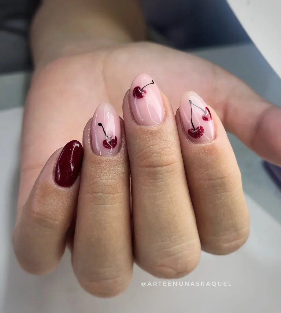 Uñas decoradas por el equipo de Arte en Uñas Raquel