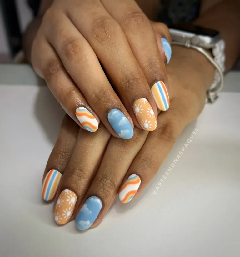Uñas decoradas por el equipo de Arte en Uñas Raquel